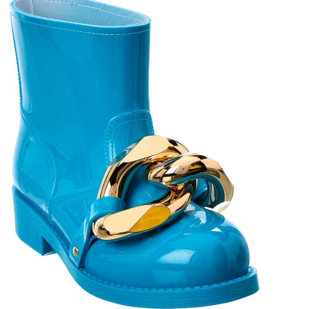 J.W. Anderson Chain Rubber Boots Sz. 38
